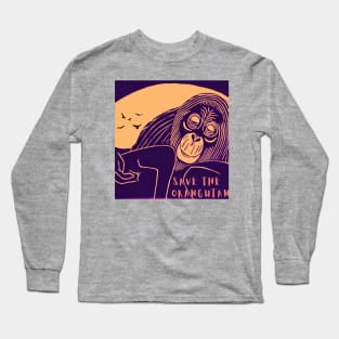 Save The Orangutan Long Sleeve T-Shirt